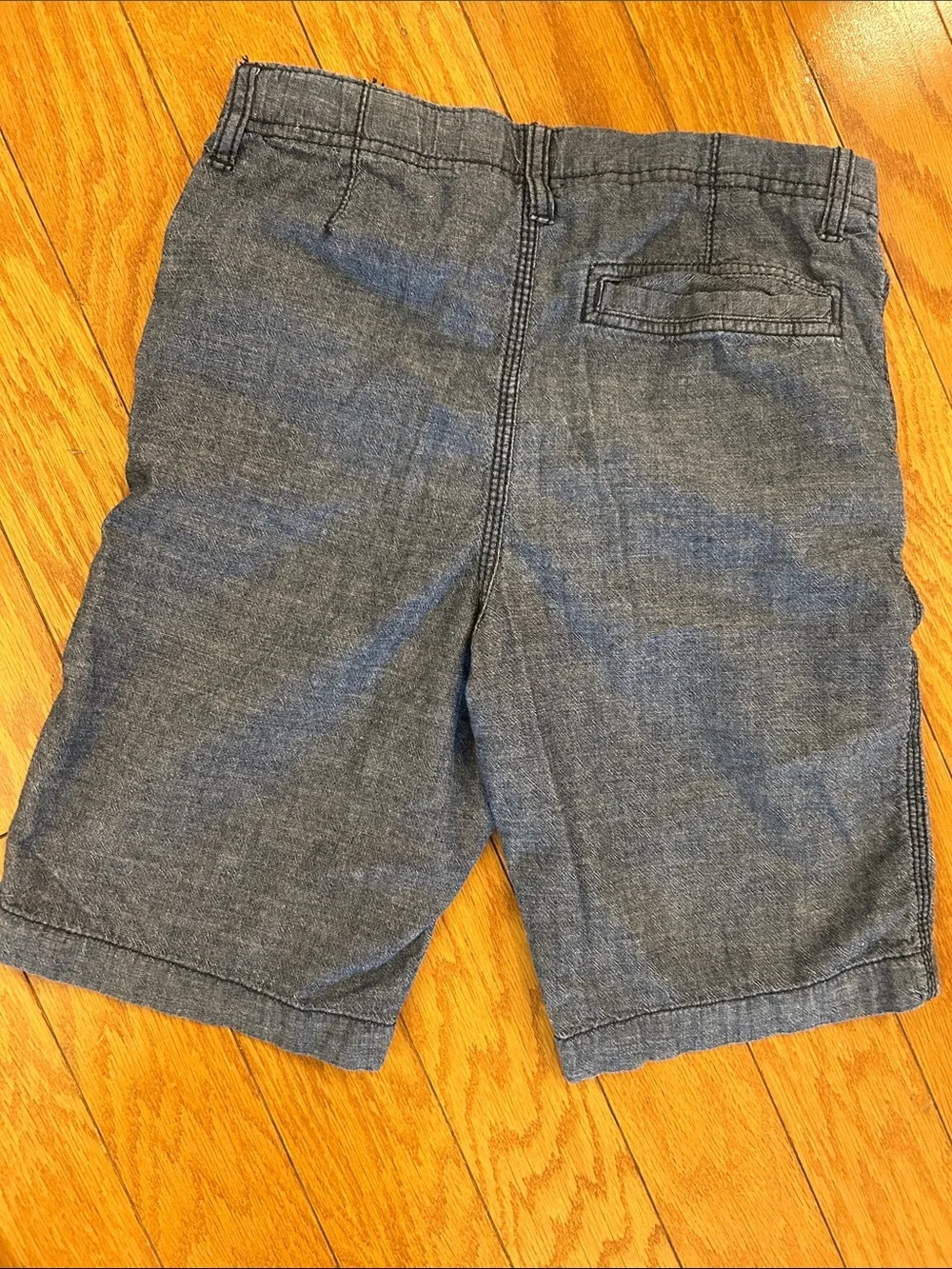 OshKosh B'gosh Boys Chambray Blue Shorts